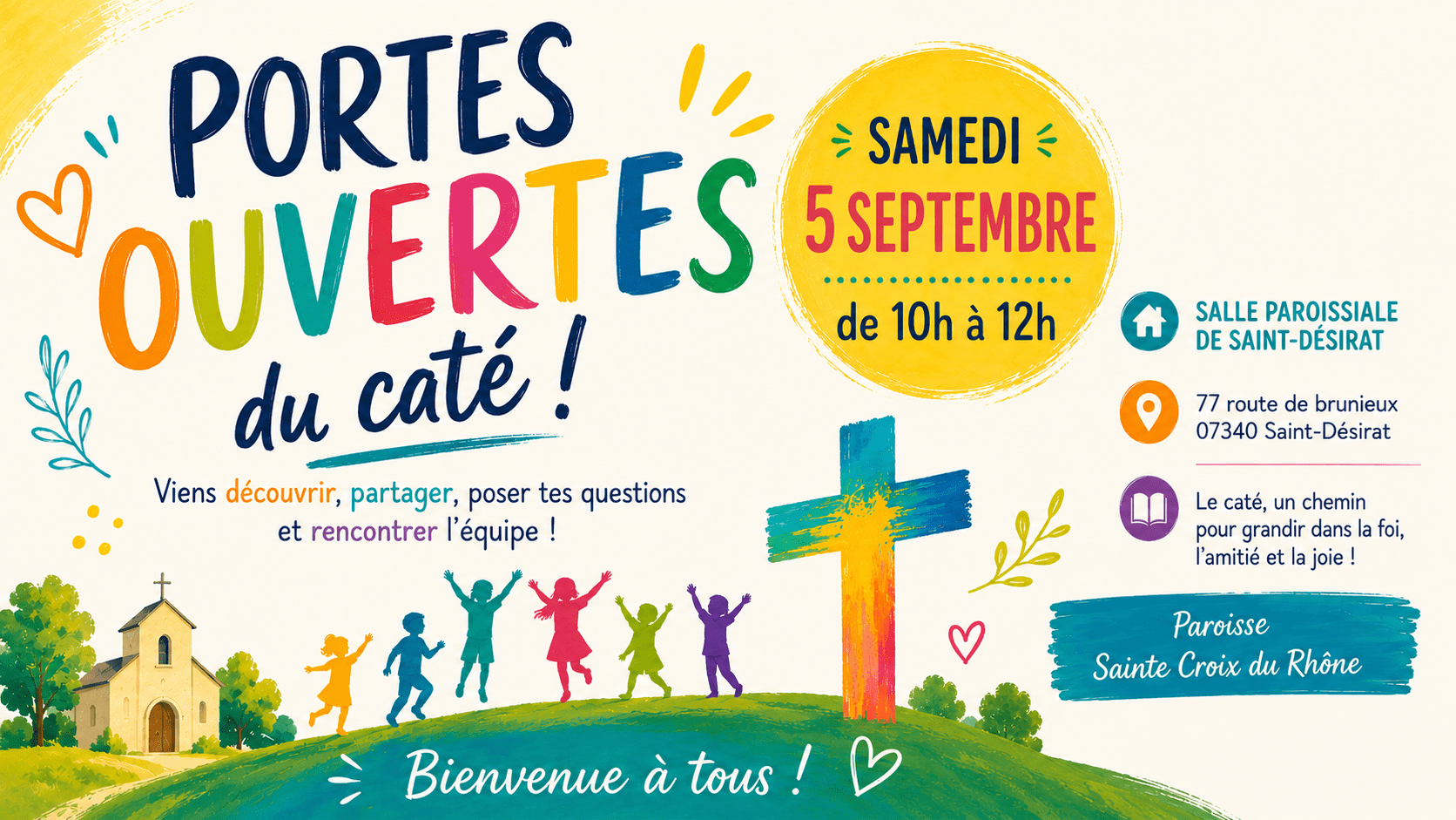 You are currently viewing Samedi 5 septembre : Portes Ouvertes du Caté !
