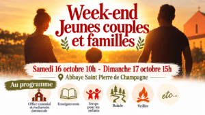 Week-end couples et familles les 16 et 17 octobre