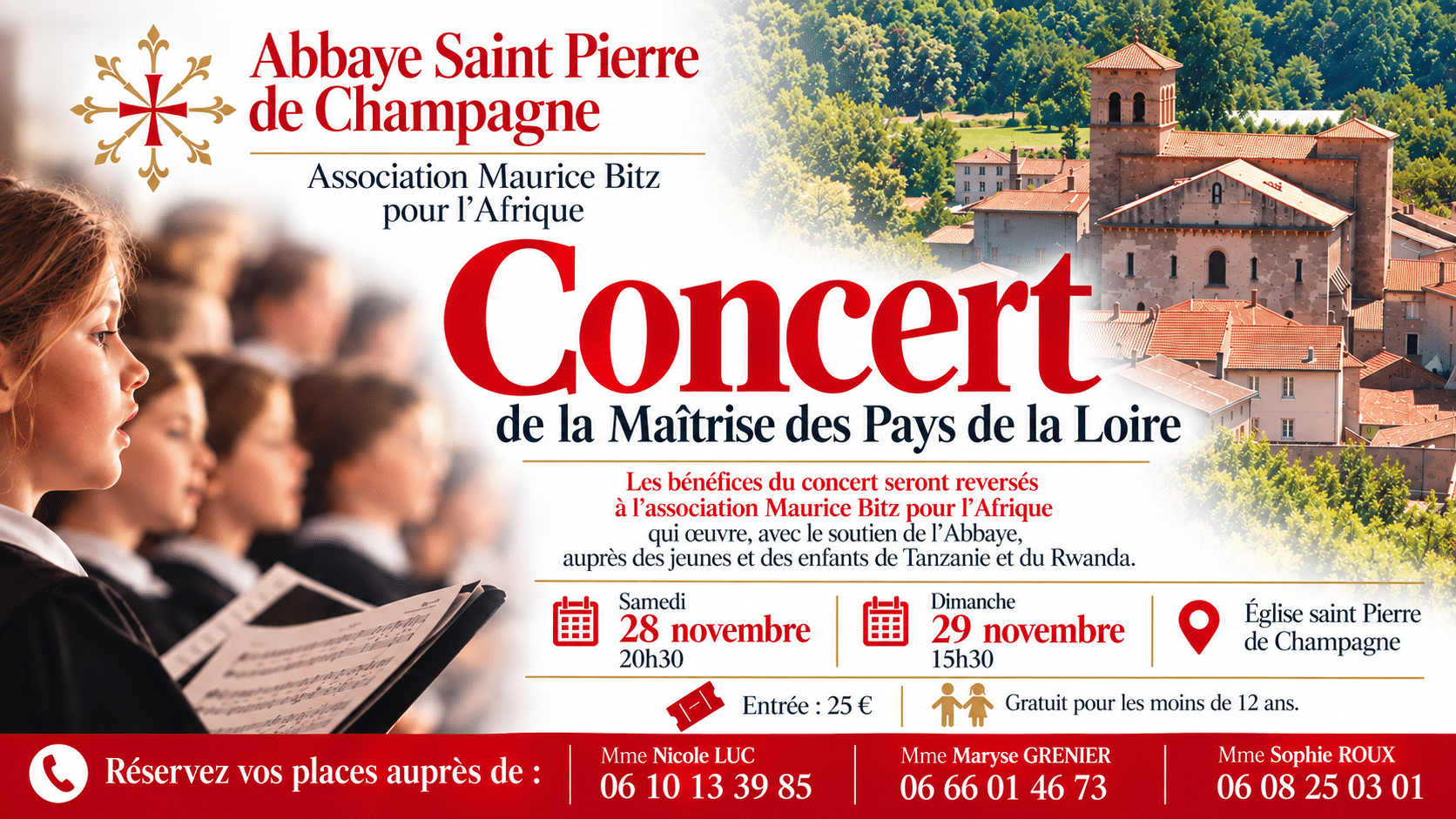 You are currently viewing 28 et 29 Novembre : Concert MBA
